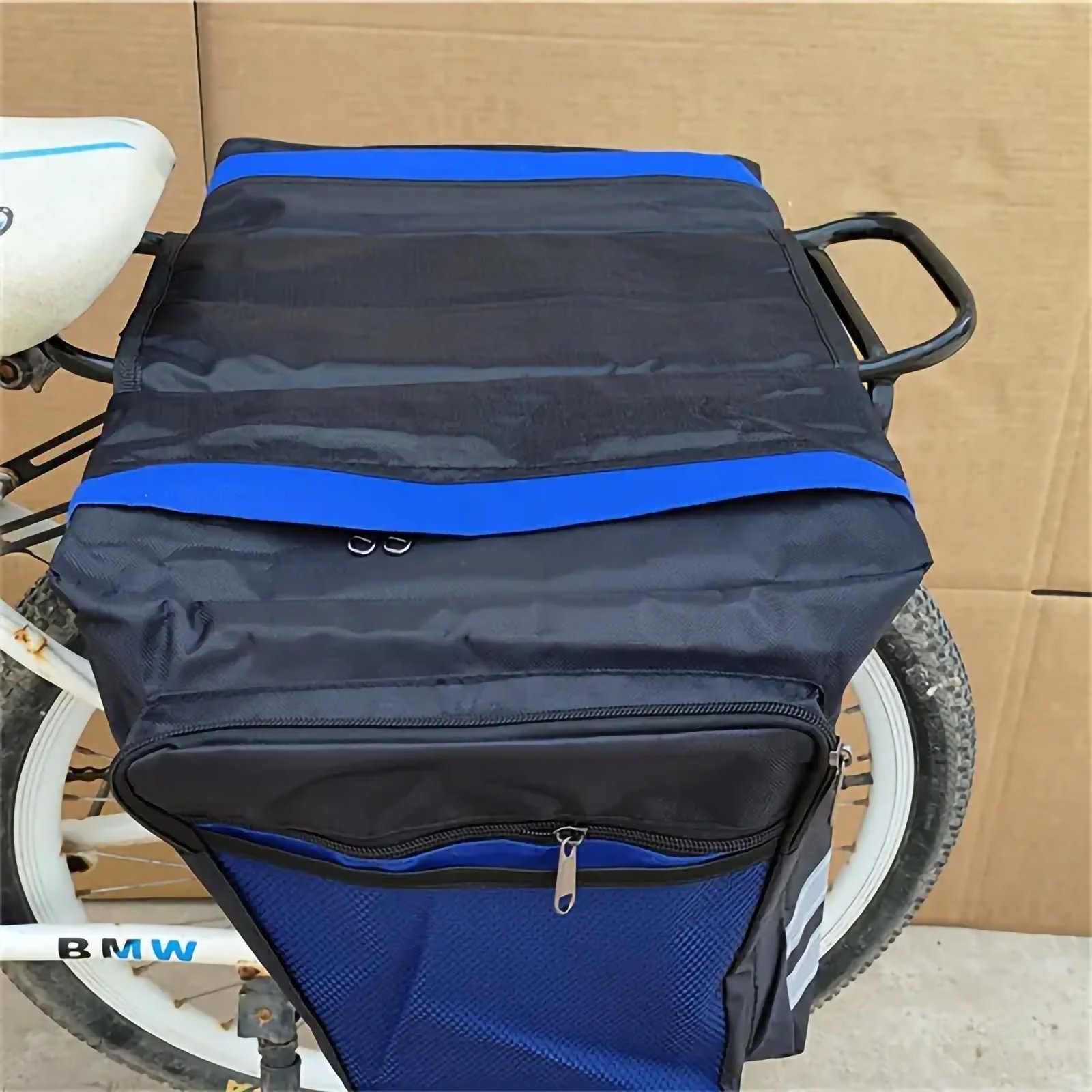 Durable Bicycle Rear Seat Bag, Mountain Bike Rear Rack Bag - Image 6