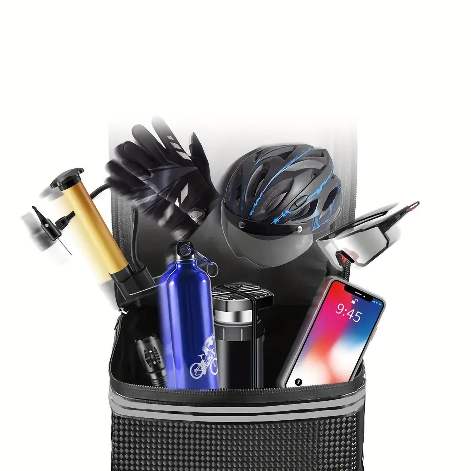 Bike Rear Rack Bag, Waterproof Bicycle Trunk Carrier - Image 7