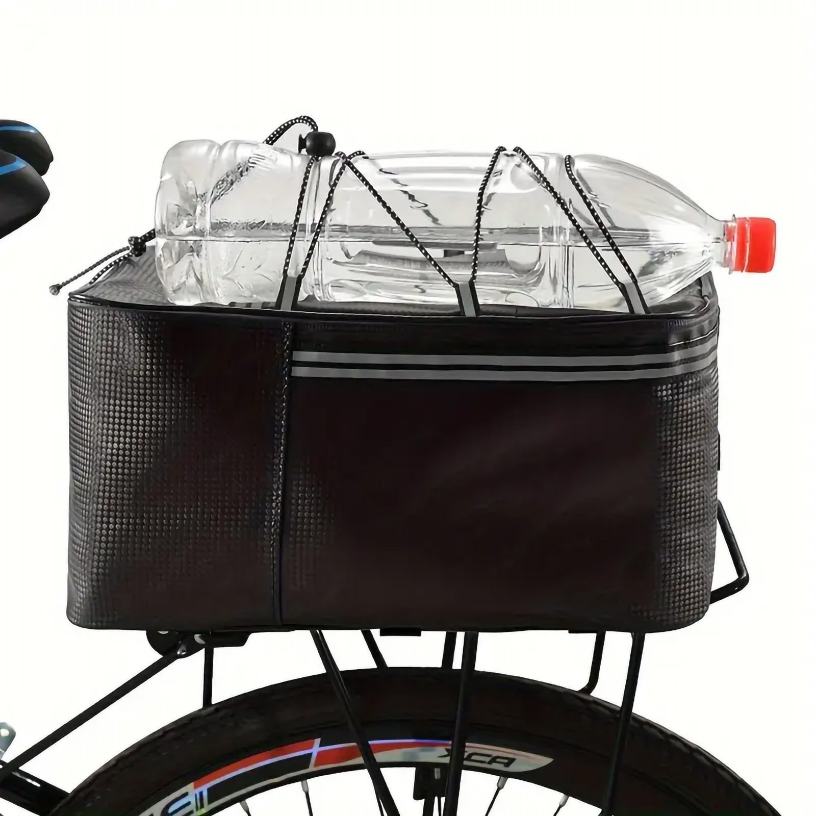 Bike Rear Rack Bag, Waterproof Bicycle Trunk Carrier - Image 3