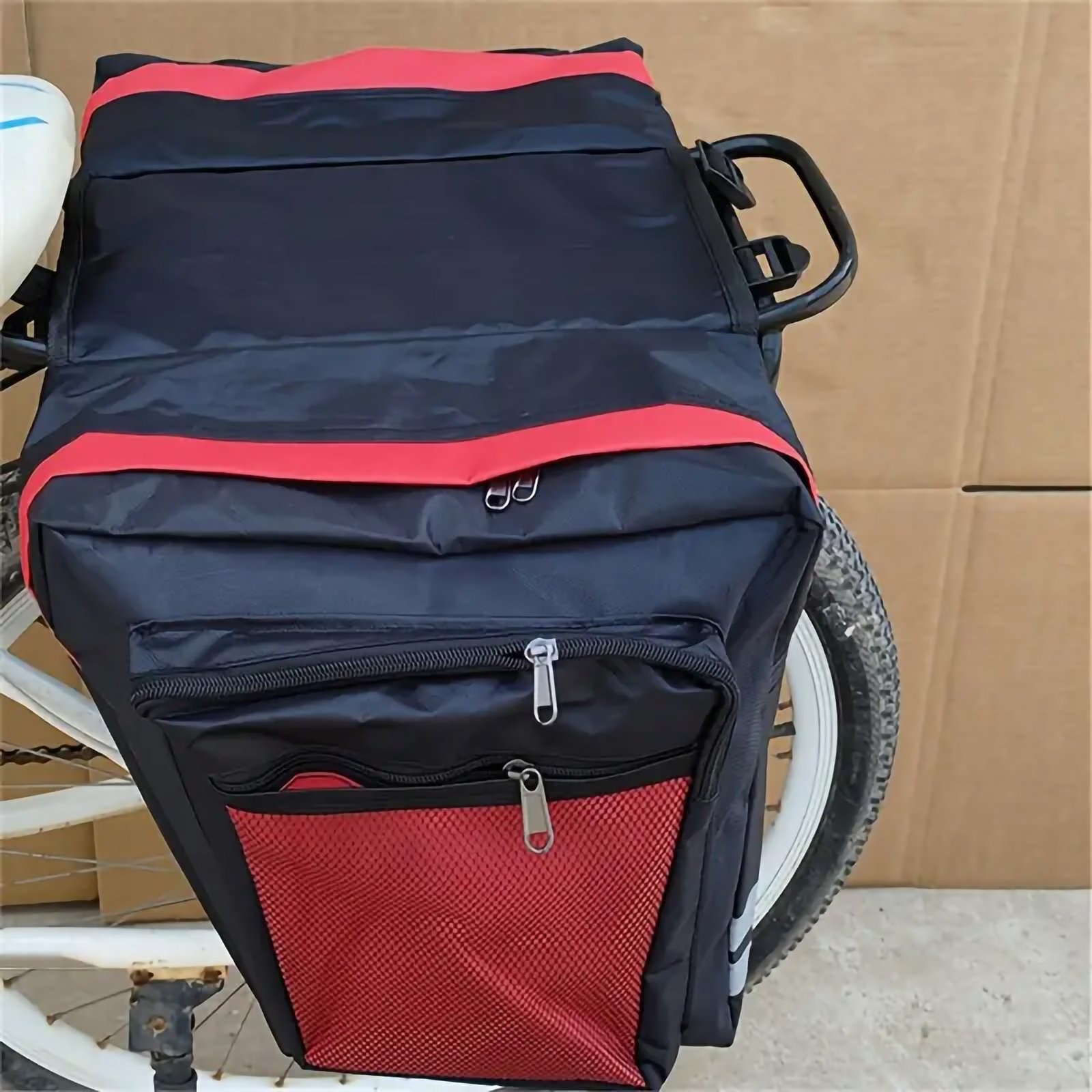 Durable Bicycle Rear Seat Bag, Mountain Bike Rear Rack Bag - Image 5