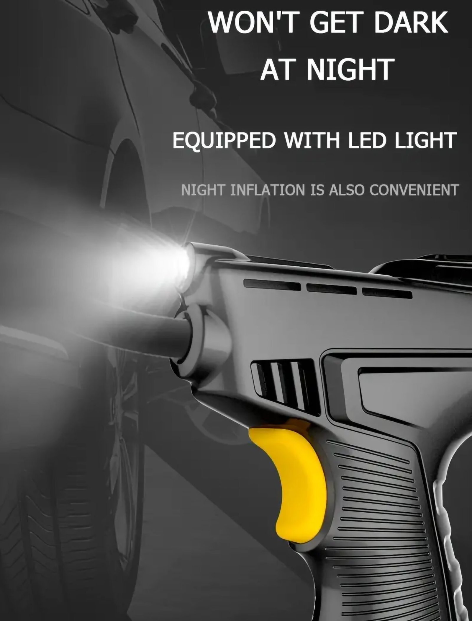 Portable Air Compressor Inflator Wireless Handheld Pump - Image 7