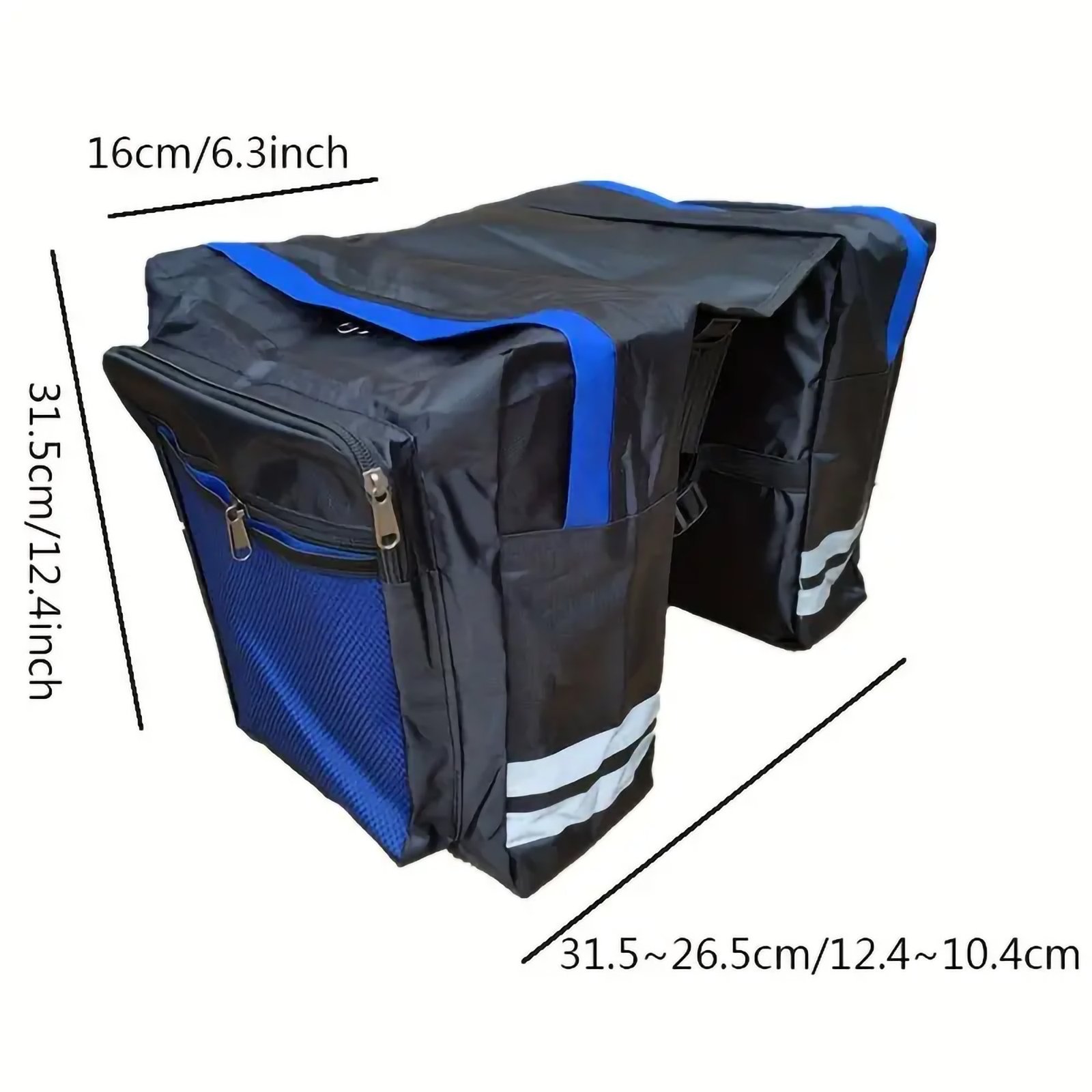 Durable Bicycle Rear Seat Bag, Mountain Bike Rear Rack Bag - Image 4