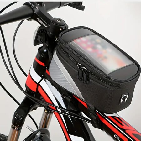 Bicycle Beam Bag, Anti-splash Touch Screen Mobile Bag